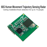 Hi-link 60G 4T4R high-precision multi-target up to 10 human movement trajectory sensing radar module HLK-LD6001A